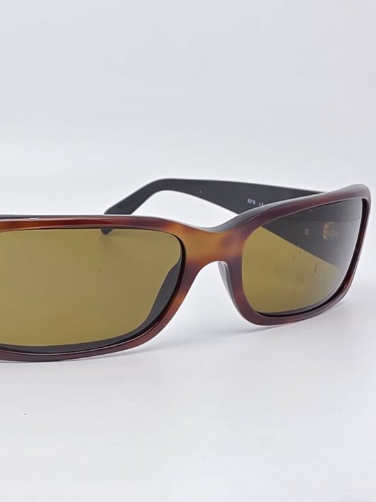 Chanel 5078 c 818/73 Tortoise Black Frame Green Lens Rectangular Sunglasses 54mm main image 9